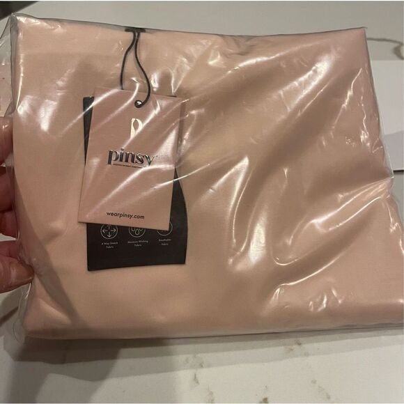 New  Pinsy V Neck Hourglass Shapewear Bodysuit Cheeky Peach - Picture 8 of 8